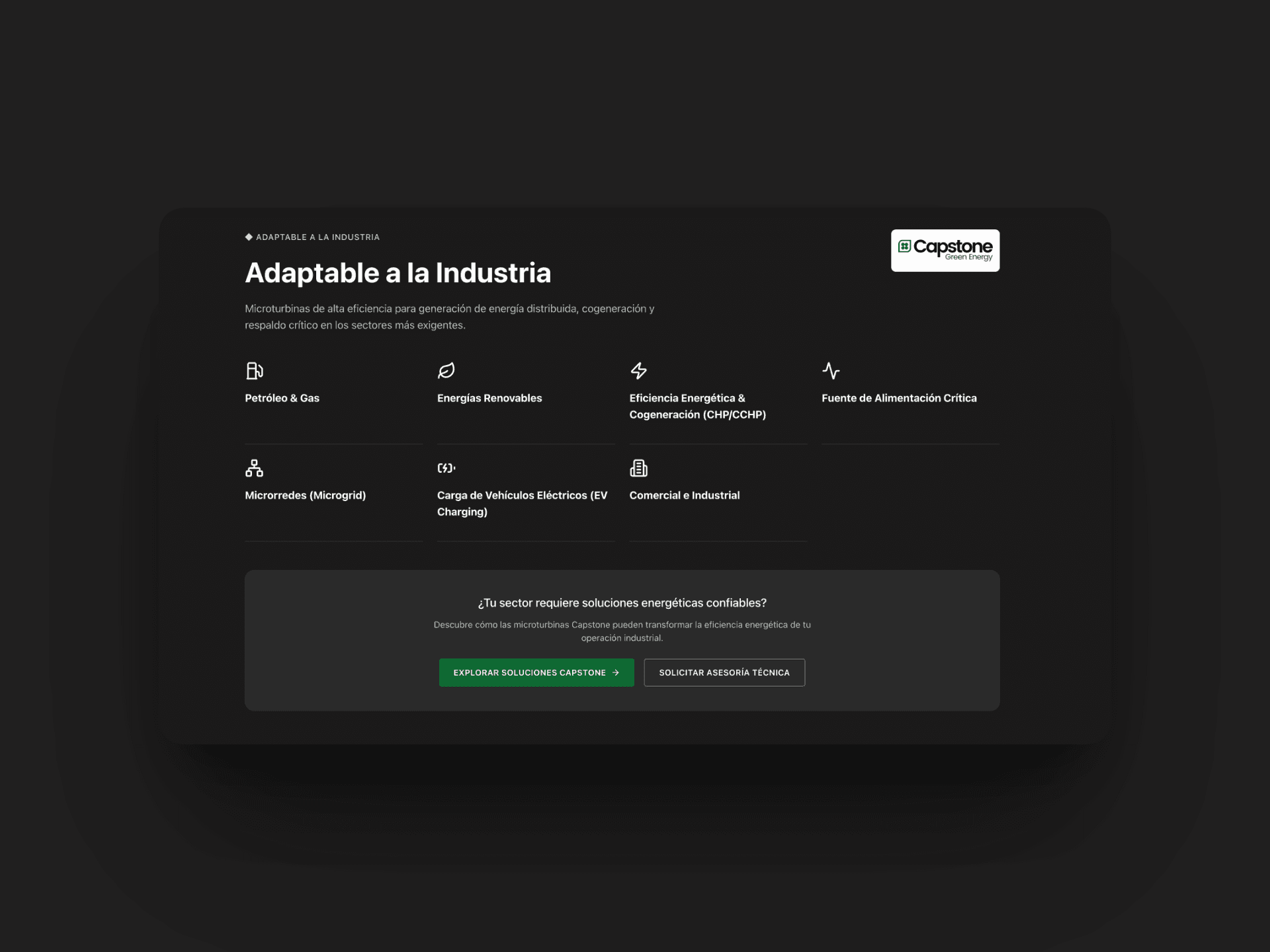 Adaptable a la Industria